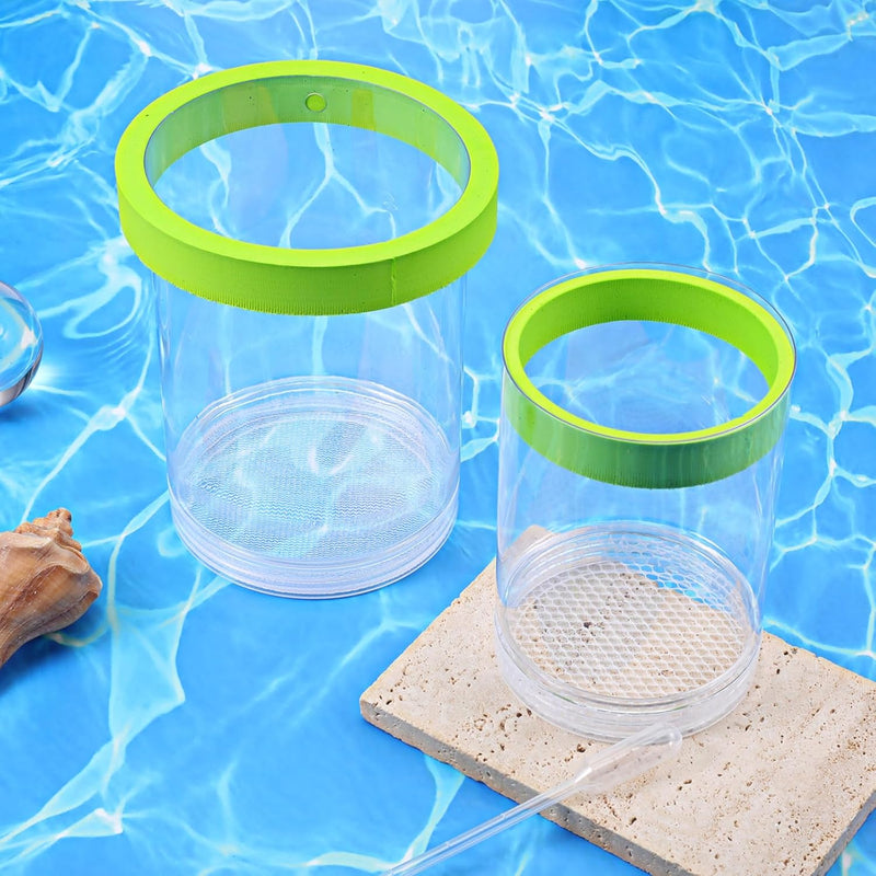 2-Piece Set Fish Breeder Box for Fish Tank Aquarium Breeding Box Large