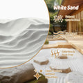 MAQIHAN Fine White Sand for Crafts - 425g Quartz Sand for Zen Garden Decor