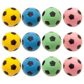 PETFAVORITES Foam Soccer Balls Cat Toys - Pack of 12