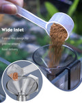 Pawfly Clear Acrylic Shrimp Feeding Tube and Dish Set, Aquarium Fish Feeder Tube with Floating Feed Ring & Cleaning Brus
