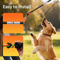 Flirt Pole for Dogs with Squeaker & Rope – Includes XL Carry Bag