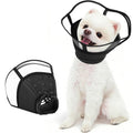 Kuoser Small Dog Cone Collar After Surgery, Soft Cone for Dogs to Stop Licking, Breathable Pet Recovery Collar Comfortable Elizabethan Collars, Adjustable Protective Dog Cones for Small Dogs, Black S