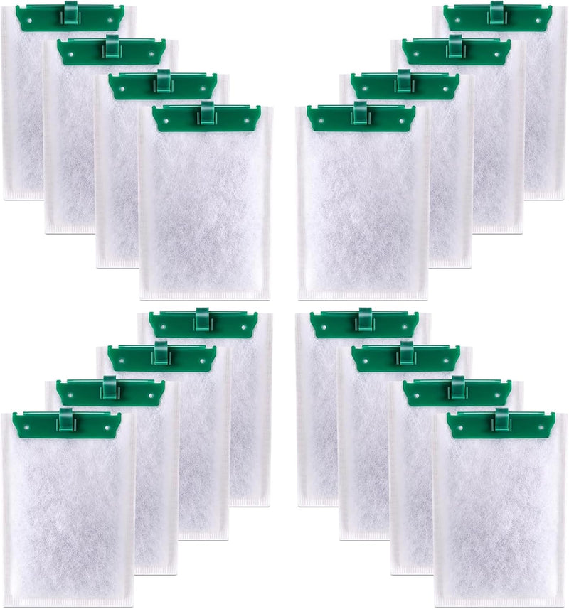 16 Pack Medium Filter Cartridges Compatible with Tetra Whisper Bio-Bag Filters Medium,for Whisper 10i/IQ10/PF10 and Rept