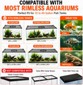 Magnetic Fish Tank Lid Aquarium Top Cover Anti-Jumping Mesh Net