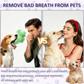 Egmsic Pet Oral Spray, Pet Dental Care Spray, Teeth Cleaning Spray for Dogs and Cats, No Brushing, Easy to Use(2Pcs)