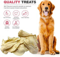 Bark Treasures Cow Ears Dog Treats - Premium Thick Cow Ears, Safe Rawhide Alternative - 12 Pcs/Pack