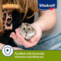 Sunseed Vitakraft Vita Prima Dwarf Hamster Food 2 lb Bag with Fruits Vegetables Grains and Seeds Providing Wholesome Dai