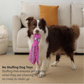 CPYOSN 2 Pack Octopus Dog Toys, No Stuffing Squeaky Crinkle Plush Chew Toys