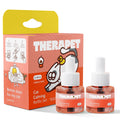 TherapetMD Cat Calming Diffuser Refill Kit (2-Pack, 60-Day Supply) – Cat Pheromone Refill for Stress, Pee Spraying, Fighting, Aggression, Meowing & Scratching – Use with TheraPet MD Diffuser