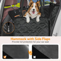 Kytely Dog Car Seat Cover for Back Seat, Waterproof Hammock for Car&SUV