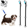 Duke & Dixie Dog Doorbells Training Potty 2 Pack Dog Bells Adjustable Door Bell Dog Bells for Potty Training Your Puppy The Easy Way Premium Quality 7 Extra Large Loud DoorBells Plus Whistle