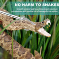 50" Collapsible Stainless Steel Snake Grabber Tool: Multi-Functional Hook, Tongs, Pole, Reacher for Safe Snake Handling 