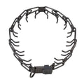 Herm Sprenger Black Stainless Steel Prong Dog Collar with ClicLock Buckle for Small Medium Large Dogs Ultra-Plus Training Pinch Collar with Quick Release Made in Germany