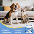 PHASORRA Hypoallergenic Eye Paw Face Wipes, Tear Stain Remover, Dog Eye Infection Treatment, Lick-Safe Soothing & Moisturizing & Gentle, Eye Debris, Discharge, Mucus - 100pcs