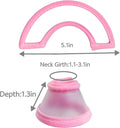 Sugar Glider Recovery Collar Extra Small Hamster Neck Cone Small Pet Collar Adjustable Protective Soft Cone for Sugar Gl