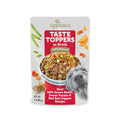 Applaws Taste Toppers, Limited Ingredient Dog Food Topper, Beef with Green Beans, Sweet Potato & Red Pepper in Broth (12 x 3oz Pouches)