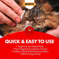 Miracle Care Eye Wash Pads, 90 Single Use Pre-Soaked Pads to Gently Clean and Soothe Dog and Cat Eyes; Non Stinging Formula to Remove Eye Debris