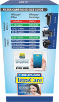 Tetra Whisper Bio-Bag Large Filter Cartridges for Aquariums, 3 Count