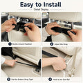 Dog Car Barrier,Car Net for Dogs, Pet Divider for SUVs, Sedans and Trucks