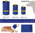 FDANDADE Cat Hematoma Ear Wrap, Cat Snood Anxiety Relief, Bath Accessories for Pet Grooming & Force Drying (Pail Lilac S)