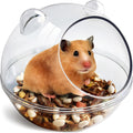 Hamster Bathtub,Hamster Bathroom,Sand Bath Container,Hamster Toilet and Sandbox Dust Bathtub,Hamster Bed,Sand Bath Box f