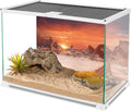 72x18 in Sun Desert Terrarium Backdrop Orange Reptile Habitat Background