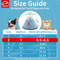 Agape Soft Dog Cone for Small Dogs & Cats, Recovery Collar to Stop Licking