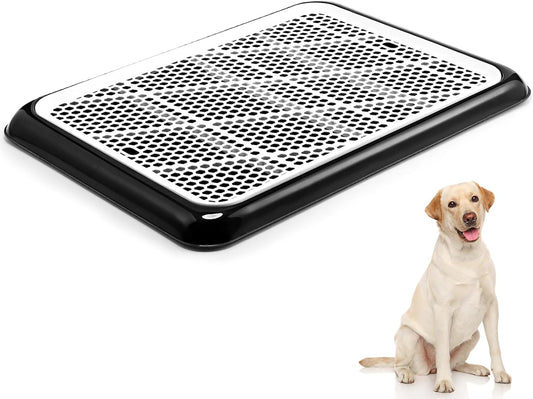 Mifoci Dog Pee Pad Holder Potty Tray Portable Dog Litter Box Toilet Training for Indoor Outdoor Small Medium Large Pet P