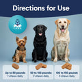 Pup Labs Tummy Essentials Probiotic Chews for Dogs, Supports Gut Health for Dogs and Firm Stools, Helps Eliminate Digest