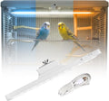 Bird Cage LED Light 3 Color Modes, USB Rechargeable, Adjustable Brightness