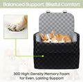 Waterproof Dog Booster Car Seat for Small Medium Dogs up to 26 lbs