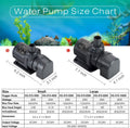Hygger 2650GPH Quiet Submersible and External 24V Water Pump, with Controller (30%-100% Settings), Powerful Return Pump 