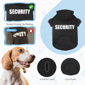 Dog Hoodie Dog Sweaters for Large Dogs Security Pet Sweater Soft Brushed Fleece Pet Clothes Hoodie Sweatshirt with Pocke