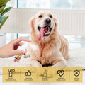 Wanban 2pc Pet Skin Treatment Spray for Dogs and Cats - Nature Soothing Solution for Itchy Skin, Reduces Scratching - Ca
