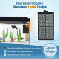 15 Pack PF-S Filter Cartridges Compatible with Silenstream PF10 Power Filters, Remplacement Aquarium Carbon Cartridge wi