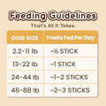 Gootoe Dental Sticks for Dogs, Omega-3, Salmon Flavor, W-Shaped, 8oz