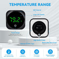 Digital Aquarium Thermometer, Stick-on Fish Tank Water Thermometer