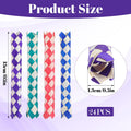 12 Pcs Chinese Finger Traps, Bamboo Finger Traps Pet Bird Chew Foraging Classic Chopper Toy Fun Birthday Party Favors, C