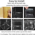 5.9 x 5.9 x 5.9 inch Acrylic Fish Breeding Box, Transparent Isolation Hatchery Incubator with Suction Cups for Guppy Shr