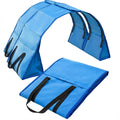 Silipull 2 Set Dog Agility Tunnel Sandbags, Dog Tunnel Weight Bags Heavy-Duty PVC Weatherproof Design, Adjustable for 18"-26" Diameter for Stabilizing and Securing, Blue (Tunnels Not Included)
