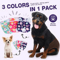 Pet Soft Washable Female Diapers (3 Pack) Female Dog Diapers, Comfort Reusable Doggy Diapers for Girl Dog in Period Heat