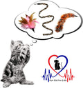 PET FIT for Life 3 Feather Dual Rod Wand CAT Toy