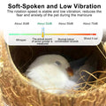Bird Nail Grinder,Bird Nail Trimmer,Bird Beak Trimmer with LED Lights,Electric Bird Beak Grinding Stone,with 6 Grinders 