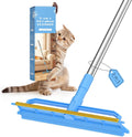 Double-Sided Carpet Rake – Long Handle Pet Hair Removal Tool for Carpets, Furniture & Car Interiors, Adjustable & Durabl