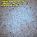 PeeDar 2.0 UV Pet Urine Detector Black Light LED Flashlight + Cat & Dog Behavior Guide. Ultra Bright Optimal 380-385NM Wavelength Finds Invisible Stains Instantly! Stop Pet Pee Issues Forever