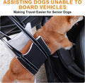 lenpestia Adjustable Dog Lift Harness Dog Sling Portable Dog Sling for Back Legs Harness for Senior,Injured,Disabled Dogs After ACL Surgery (S)
