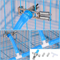 24 Pack Automatic Rabbit Waterer System Kit with 24 Drinking Nipples, 20ft Hose, Valves & Filters for Small Animal Cages