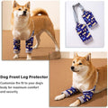 MANON ROSA Dog Elbow Pads – Knee Wrap Front Leg Sleeves for Large Dogs, Wound Protection & Anti-Licking Brace for Injure