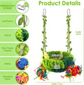 KATUMO Bird Nest, Conure Breeding Bed Parrotlet Snuggle Nest Lovebird Bed Bird Swing Bed for Small Birds, Size Small