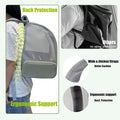 Bird Travel Carrier Bag for Small to Medium Birds with Stands and Tray